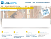 Tablet Screenshot of okno-serwis.com